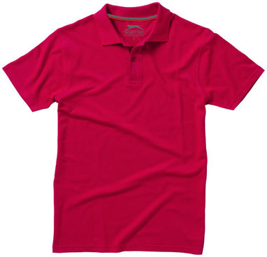Рубашка поло с короткими рукавами Advantage, цвет красный  размер M - 33098252- Фото №3