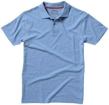 Рубашка поло Advantage, цвет светло-синий  размер S - 33098401- Фото №3