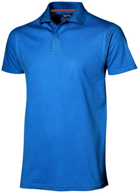 Рубашка поло с короткими рукавами Advantage, цвет небесно-голубой  размер S - 33098421- Фото №1
