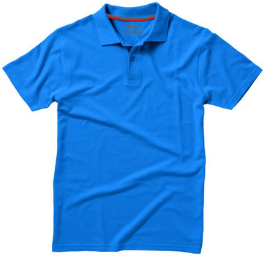 Рубашка поло с короткими рукавами Advantage, цвет небесно-голубой  размер S - 33098421- Фото №3