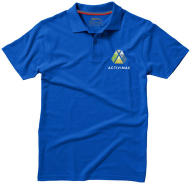 Рубашка поло Advantage, цвет синий классический  размер S - 33098471- Фото №2