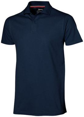 Рубашка поло с короткими рукавами Advantage, цвет темно-синий  размер L - 33098493- Фото №1