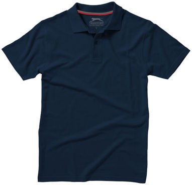 Рубашка поло с короткими рукавами Advantage, цвет темно-синий  размер L - 33098493- Фото №3