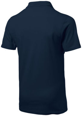 Рубашка поло с короткими рукавами Advantage, цвет темно-синий  размер L - 33098493- Фото №4