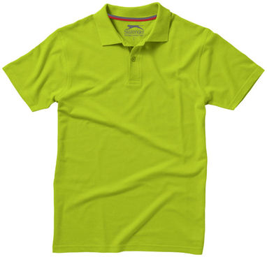 Рубашка поло с короткими рукавами Advantage, цвет зеленое яблоко  размер S - 33098681- Фото №3