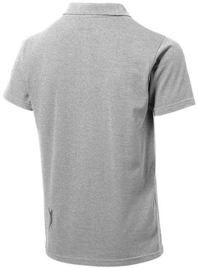 Рубашка поло с короткими рукавами Advantage, цвет серый меланж  размер S - 33098951- Фото №4
