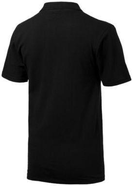 Сорочка поло з короткими рукавами Advantage, колір суцільний чорний  розмір XXL - 33098995- Фото №4