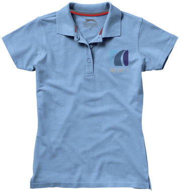 Рубашка поло Advantage lds, цвет светло-синий  размер S - 33099401- Фото №2