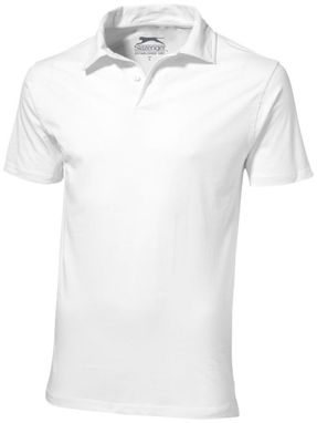 Сорочка поло з короткими рукавами Let, колір білий  розмір S - 33102011- Фото №1