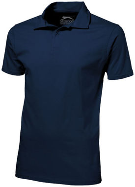 Рубашка поло с короткими рукавами Let, цвет темно-синий  размер S - 33102491- Фото №1