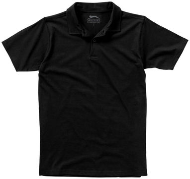 Сорочка поло з короткими рукавами Let, колір суцільний чорний  розмір S - 33102991- Фото №3