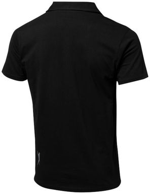 Сорочка поло з короткими рукавами Let, колір суцільний чорний  розмір S - 33102991- Фото №4