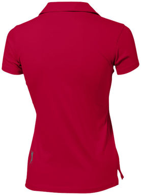 Женская рубашка поло с короткими рукавами Let, цвет красный  размер S - 33103251- Фото №4