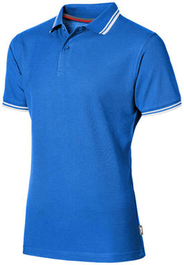 Сорочка поло з короткими рукавами Deuce, колір небесно-блакитний  розмір S - 33104421- Фото №1