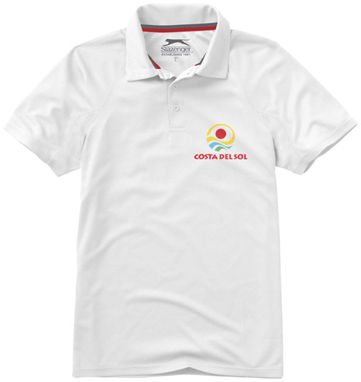 Рубашка поло с короткими рукавами Game, цвет белый  размер S - 33108011- Фото №2
