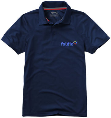 Рубашка поло с короткими рукавами Game, цвет темно-синий  размер S - 33108491- Фото №2