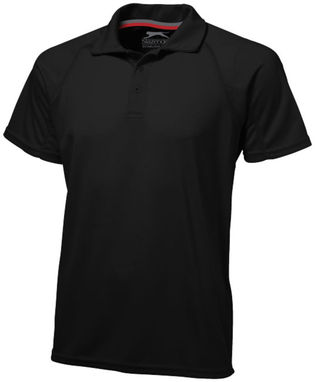 Сорочка поло з короткими рукавами Game, колір суцільний чорний  розмір S - 33108991- Фото №1