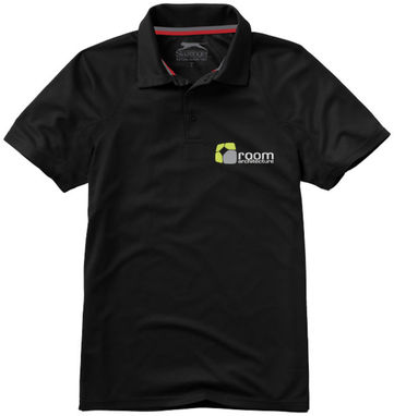 Сорочка поло з короткими рукавами Game, колір суцільний чорний  розмір S - 33108991- Фото №2