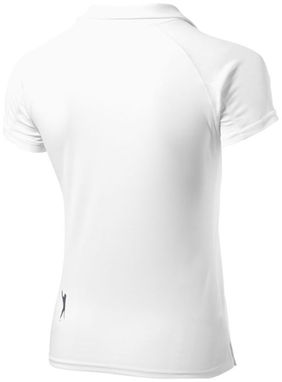Женская рубашка поло с короткими рукавами Game, цвет белый  размер S - 33109011- Фото №4