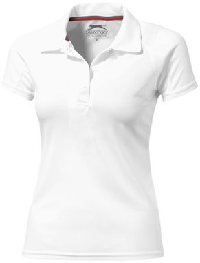 Женская рубашка поло с короткими рукавами Game, цвет белый  размер M - 33109012- Фото №1