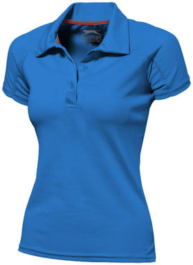 Женская рубашка поло с короткими рукавами Game, цвет небесно-голубой  размер S - 33109421- Фото №1