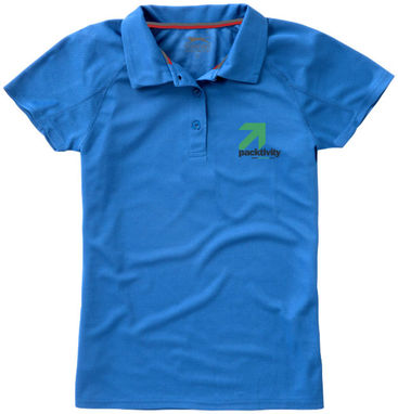 Женская рубашка поло с короткими рукавами Game, цвет небесно-голубой  размер S - 33109421- Фото №2
