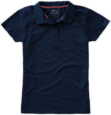Женская рубашка поло с короткими рукавами Game, цвет темно-синий  размер S - 33109491- Фото №3
