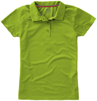 Женская рубашка поло с короткими рукавами Game, цвет зеленое яблоко  размер S - 33109681- Фото №3