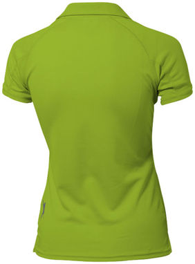 Женская рубашка поло с короткими рукавами Game, цвет зеленое яблоко  размер S - 33109681- Фото №4
