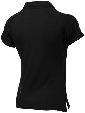 Жіноча сорочка поло з короткими рукавами Game, колір суцільний чорний  розмір L - 33109993- Фото №4