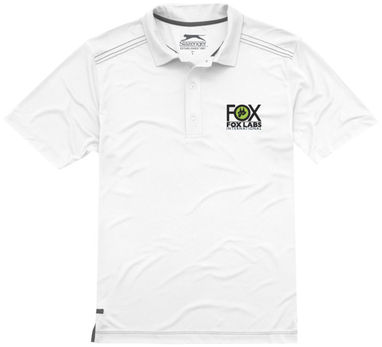Сорочка поло Receiver CF з короткими рукавами, колір білий  розмір S - 33110011- Фото №2