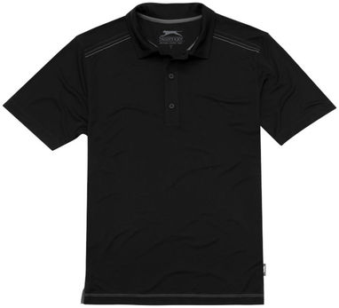 Сорочка поло Receiver CF з короткими рукавами, колір суцільний чорний  розмір S - 33110991- Фото №3