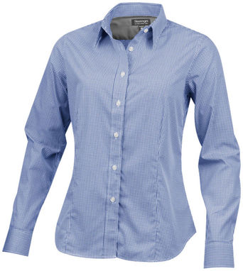 Женская футболка с длинными рукавами Net, цвет синий  размер XL - 33161444- Фото №1