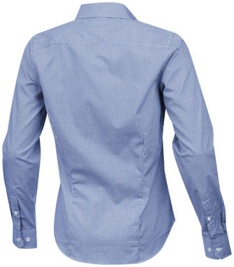 Женская футболка с длинными рукавами Net, цвет синий  размер XL - 33161444- Фото №4