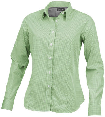 Жіноча футболка з довгими рукавами Net, колір зелений  розмір S - 33161671- Фото №1