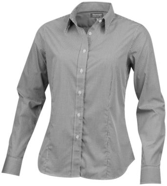 Женская футболка с длинными рукавами Net, цвет серый  размер XL - 33161904- Фото №1