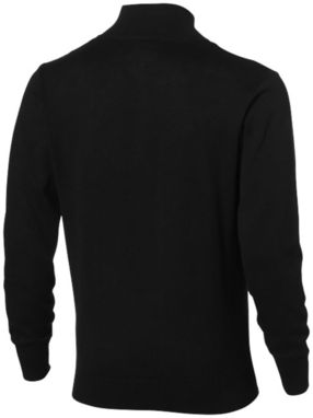 Пуловер Set с застежкой на четверть длины, цвет сплошной черный  размер S - 33229991- Фото №4