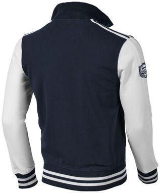 Толстовка Varsity, колір темно-синій, білий  розмір XL - 33231494- Фото №5