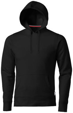 Свитер с капюшоном Alley, цвет сплошной черный  размер XXL - 33238995- Фото №5