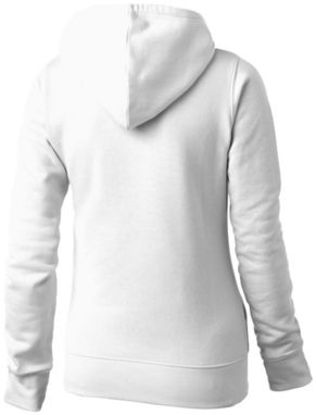 Женский свитер с капюшоном Alley, цвет белый  размер XXL - 33239015- Фото №4