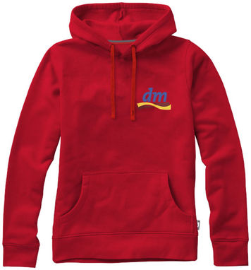 Жіночий светр з капюшоном Alley, колір червоний  розмір XL - 33239254- Фото №2