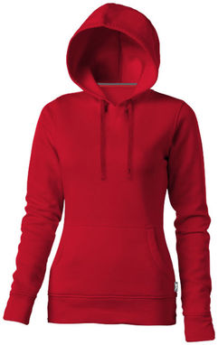 Женский свитер с капюшоном Alley, цвет красный  размер XXL - 33239255- Фото №5