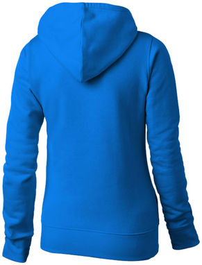 Женский свитер с капюшоном Alley, цвет небесно-голубой  размер XL - 33239424- Фото №4