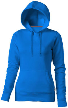 Женский свитер с капюшоном Alley, цвет небесно-голубой  размер XL - 33239424- Фото №5