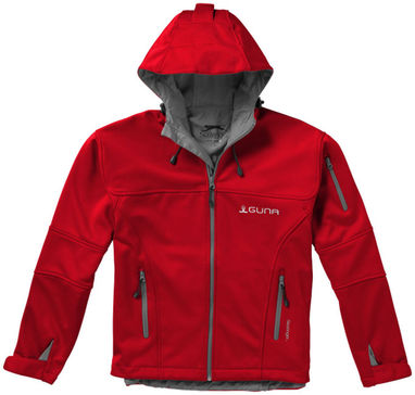 Куртка софтшел Match, цвет красный  размер S - 33306251- Фото №2