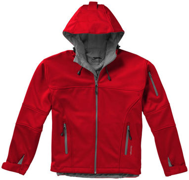Куртка софтшел Match, цвет красный  размер M - 33306252- Фото №4