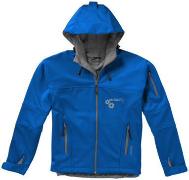 Куртка софтшел Match, цвет небесно-голубой  размер S - 33306421- Фото №2