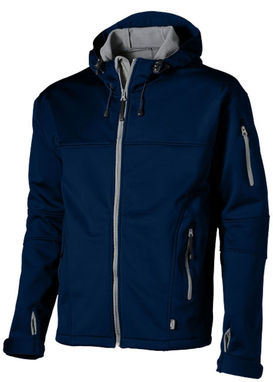 Куртка софтшел Match, цвет темно-синий  размер S - 33306491- Фото №1