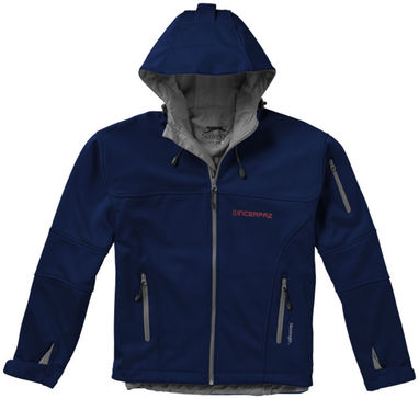 Куртка софтшел Match, цвет темно-синий  размер S - 33306491- Фото №2