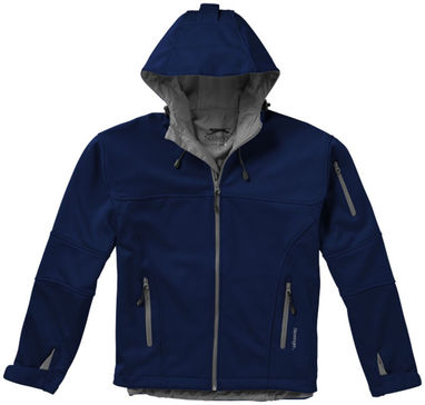 Куртка софтшел Match, цвет темно-синий  размер S - 33306491- Фото №4